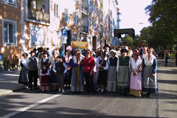 2004, Monaco di Baviera (D) prima della sfilata