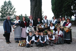 2002, Castello di Udine: partecipazione del Gruppo alla trasmissione Linea Verde per Rai 1