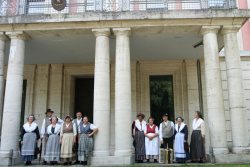 Berlino, 23 luglio 2009: davanti all'Ambasciata Italiana in Germania
