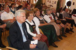 Villach (A), inaugurazione mostra dei copricapi tradizionali.