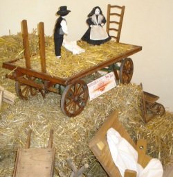 Turriaco 2009, Sala Consiliare, La natività Bisiaca: particolare
