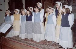 Turriaco, Chiesa di S.Rocco,concerto  coro Le cicale gennaio 2006